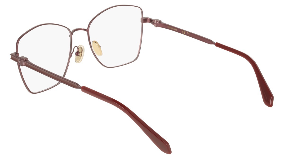 Eyeglasses Salvatore Ferragamo SF2242 (602) color matte burgundy shape rectangle 