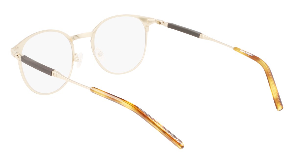 Brillen Salvatore Ferragamo SF2567 (733) farbe gold/black form oval 