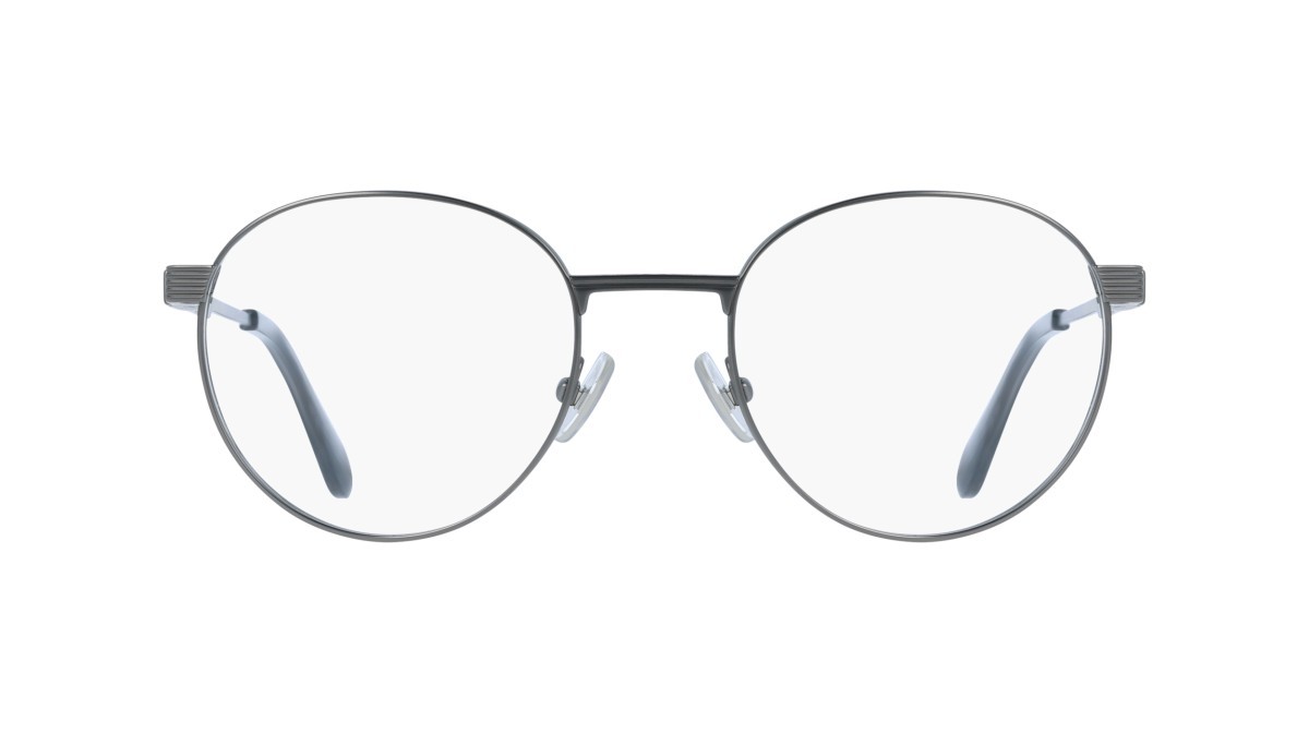 Eyeglasses Salvatore Ferragamo SF2596 (018) color matte dark gunmetal shape pantos lenses colore - 3