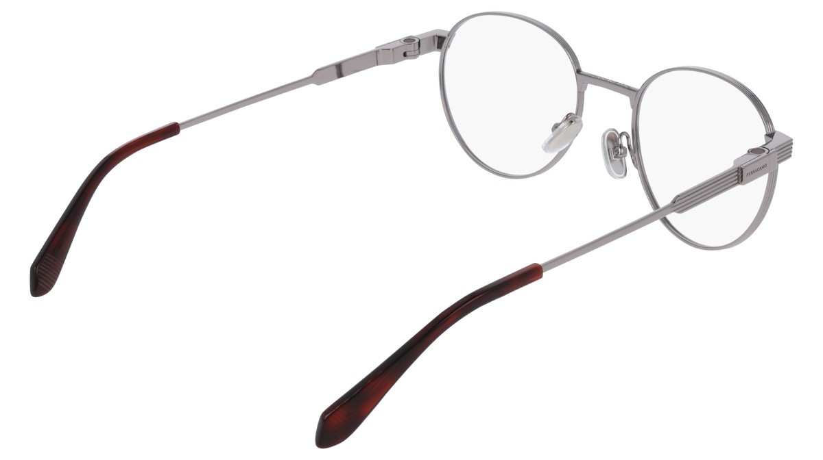 Eyeglasses Salvatore Ferragamo SF2596 (021) color light ruthenium shape pantos lenses colore - 1