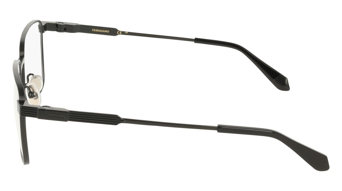 Eyeglasses Salvatore Ferragamo SF2601 (001) color black shape rectangle 