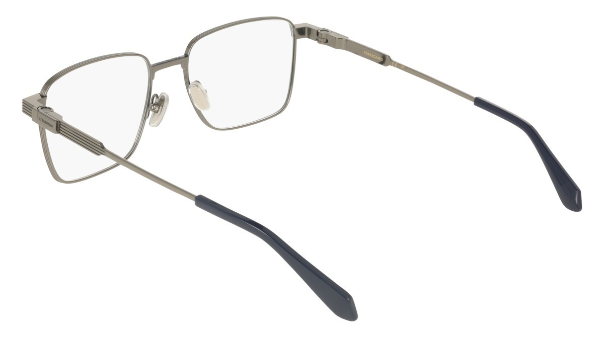 Eyeglasses Salvatore Ferragamo SF2601 (021) color light ruthenium shape rectangle 