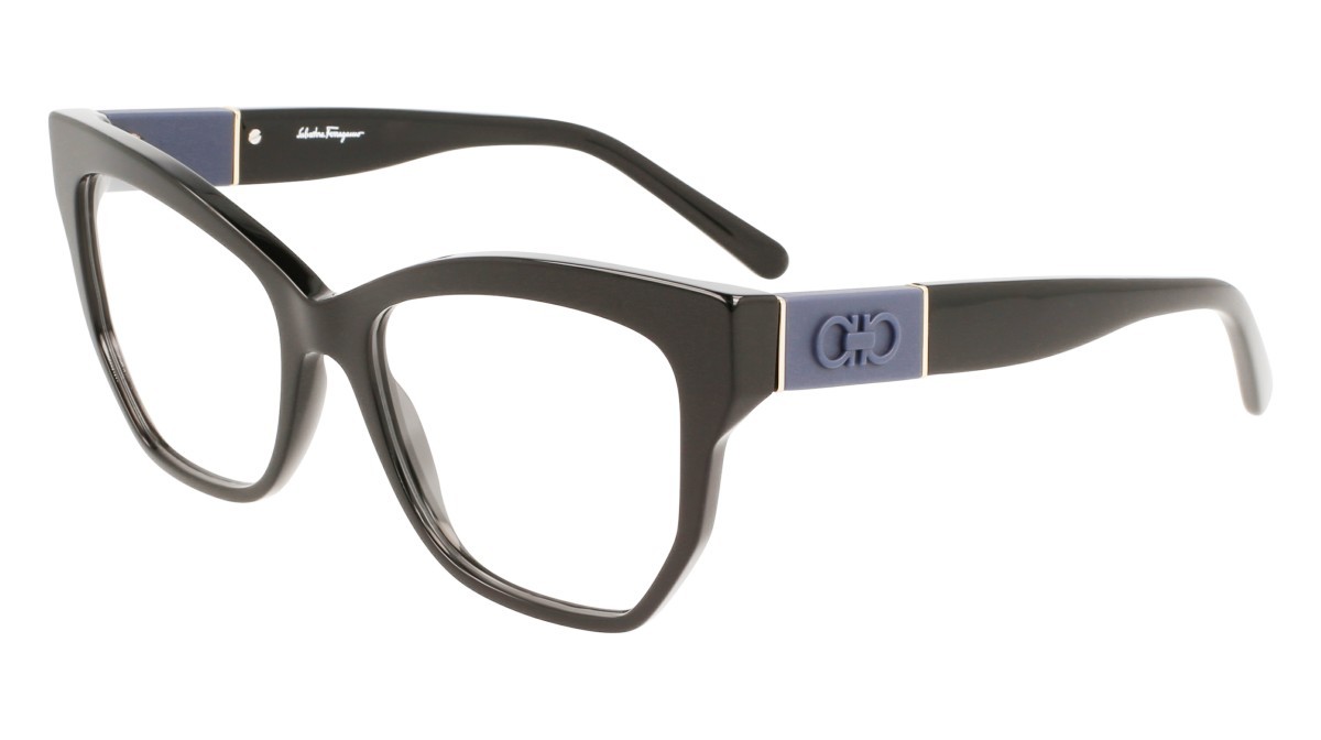 Brillen Salvatore Ferragamo SF2936 (001) farbe black form rechteckig 