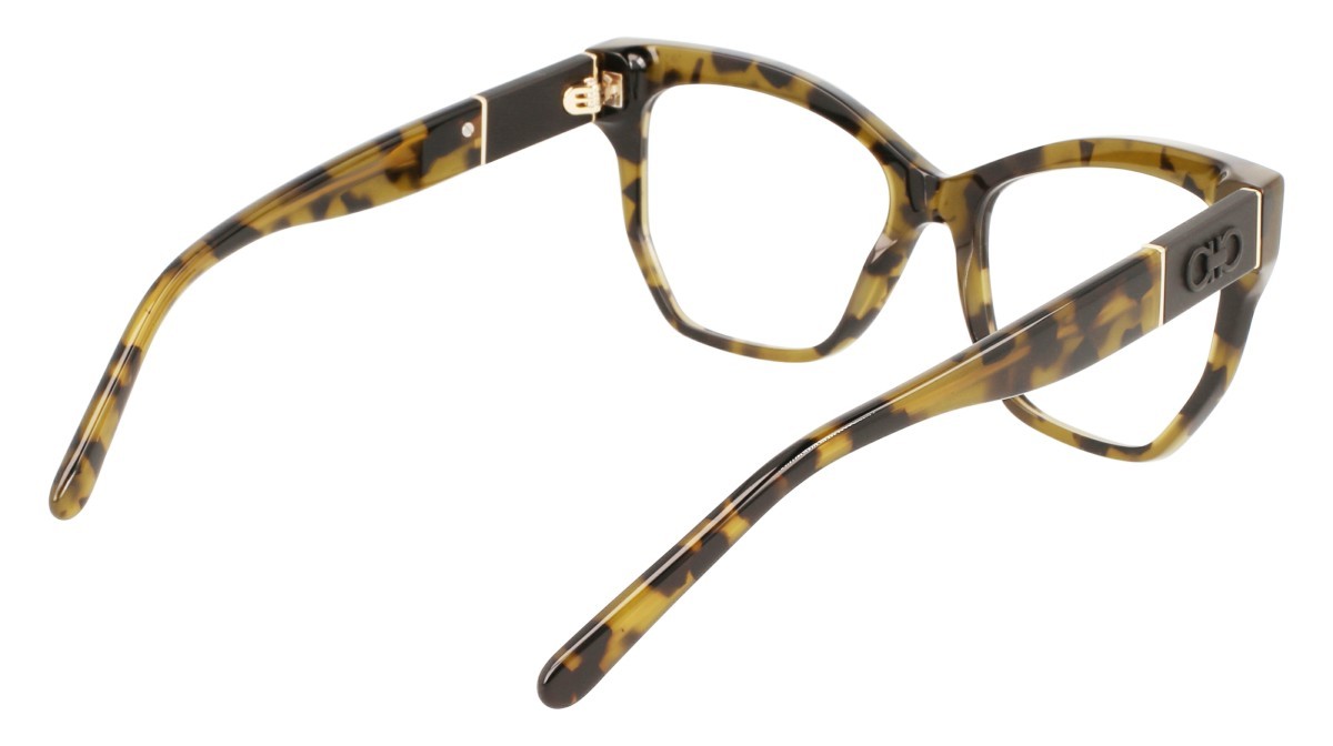 Brillen Salvatore Ferragamo SF2936 (340) farbe green tortoise form rechteckig 