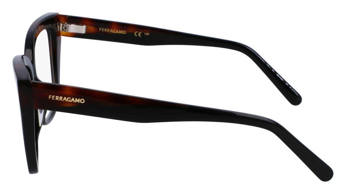 Brillen Salvatore Ferragamo SF2939N (006) farbe black/tortoise form rechteckig gläser demo