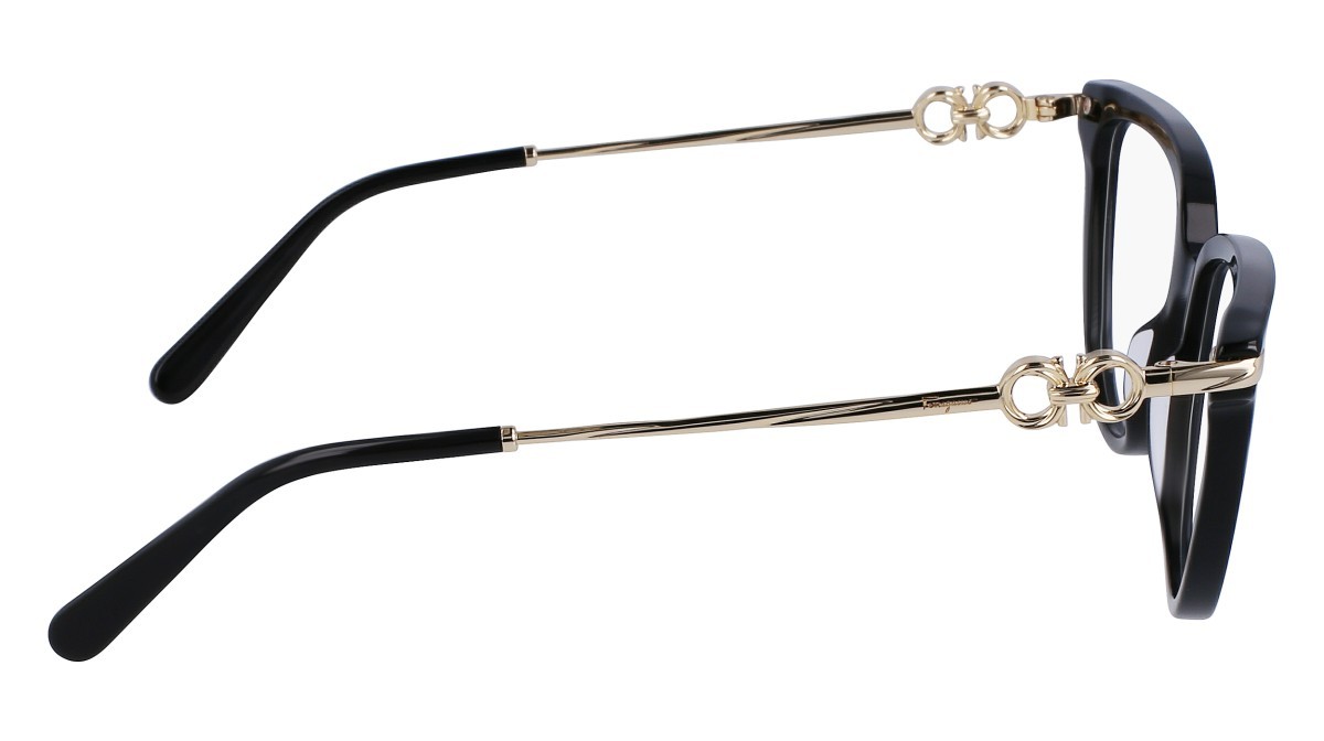 Brillen Salvatore Ferragamo SF2946 (001) farbe black form cat-eye 