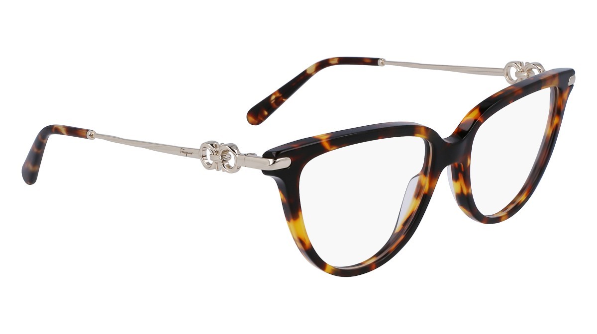 Brillen Salvatore Ferragamo SF2946 (219) farbe dark tortoise form cat-eye 