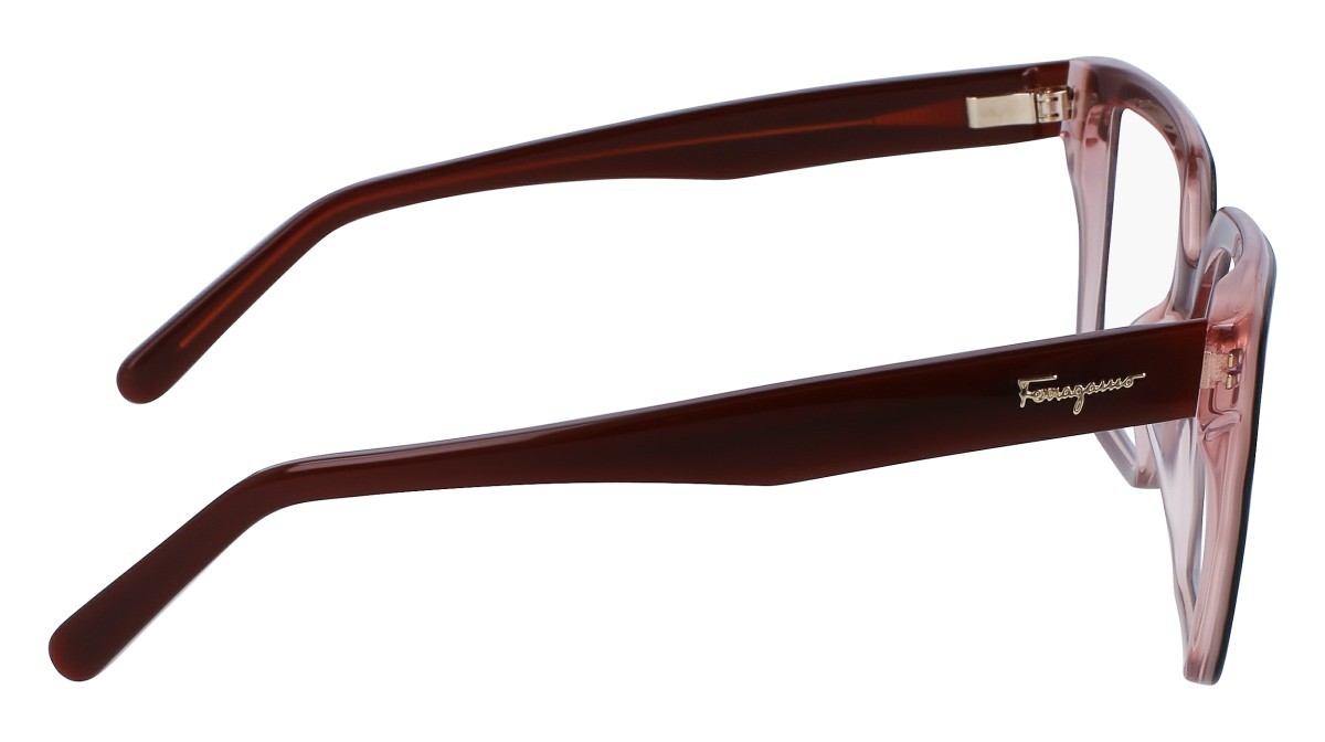 Brillen Salvatore Ferragamo SF2950 (211) farbe brown/nude form rechteckig 