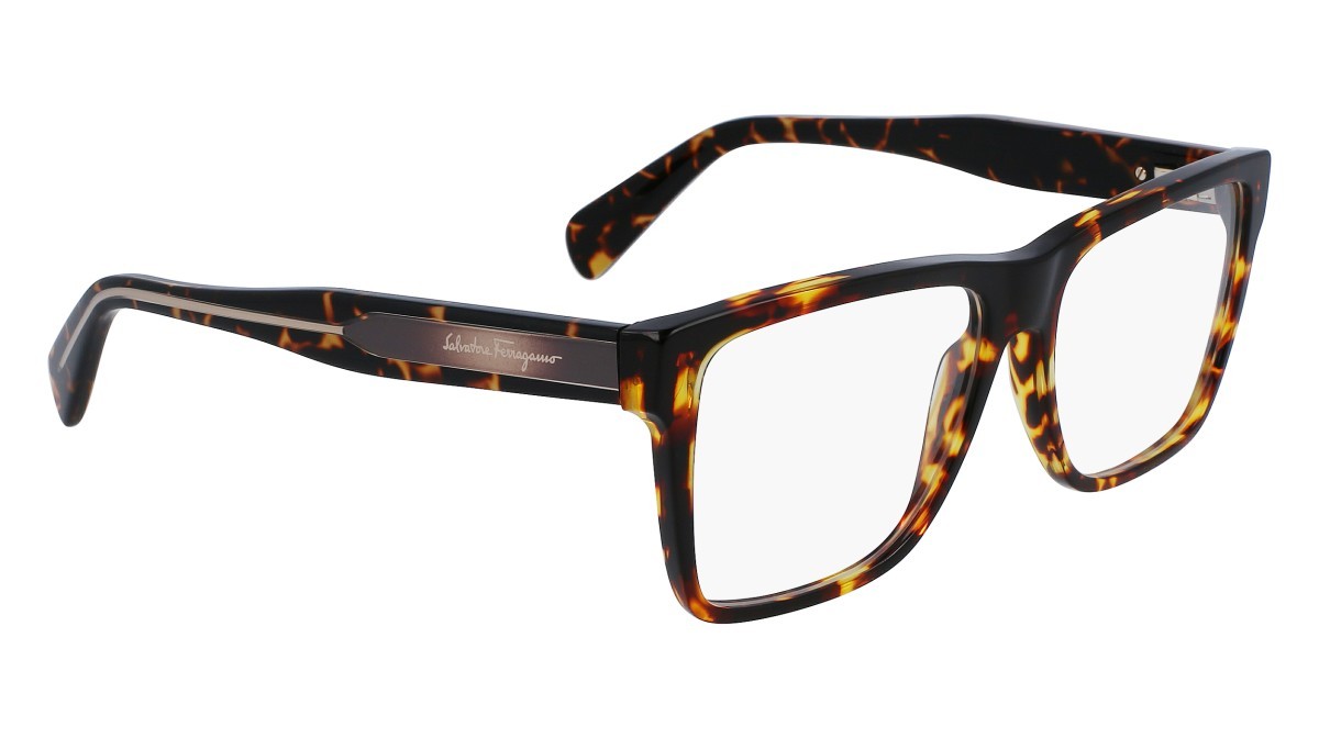 Brillen Salvatore Ferragamo SF2953 (219) farbe dark tortoise form rechteckig 