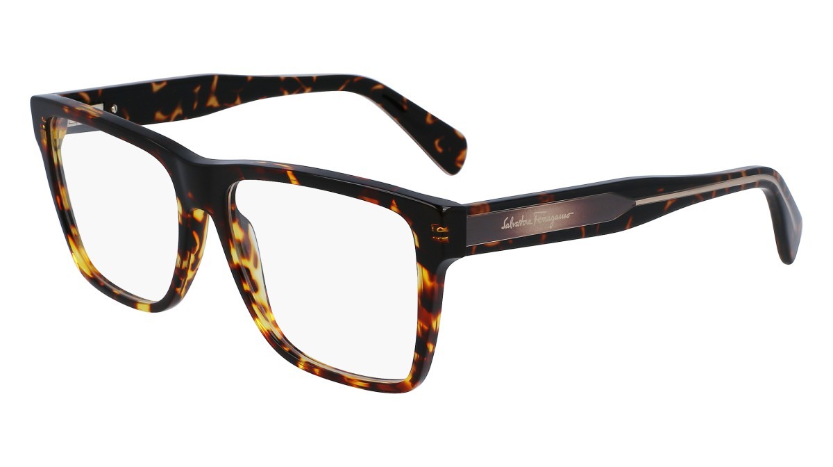 Brillen Salvatore Ferragamo SF2953 (219) farbe dark tortoise form rechteckig 