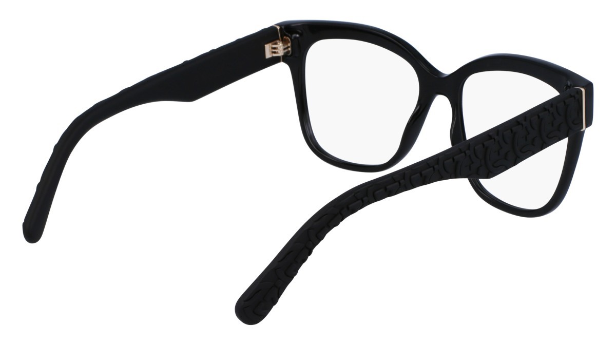 Brillen Salvatore Ferragamo SF2956EN (001) farbe black form rechteckig 