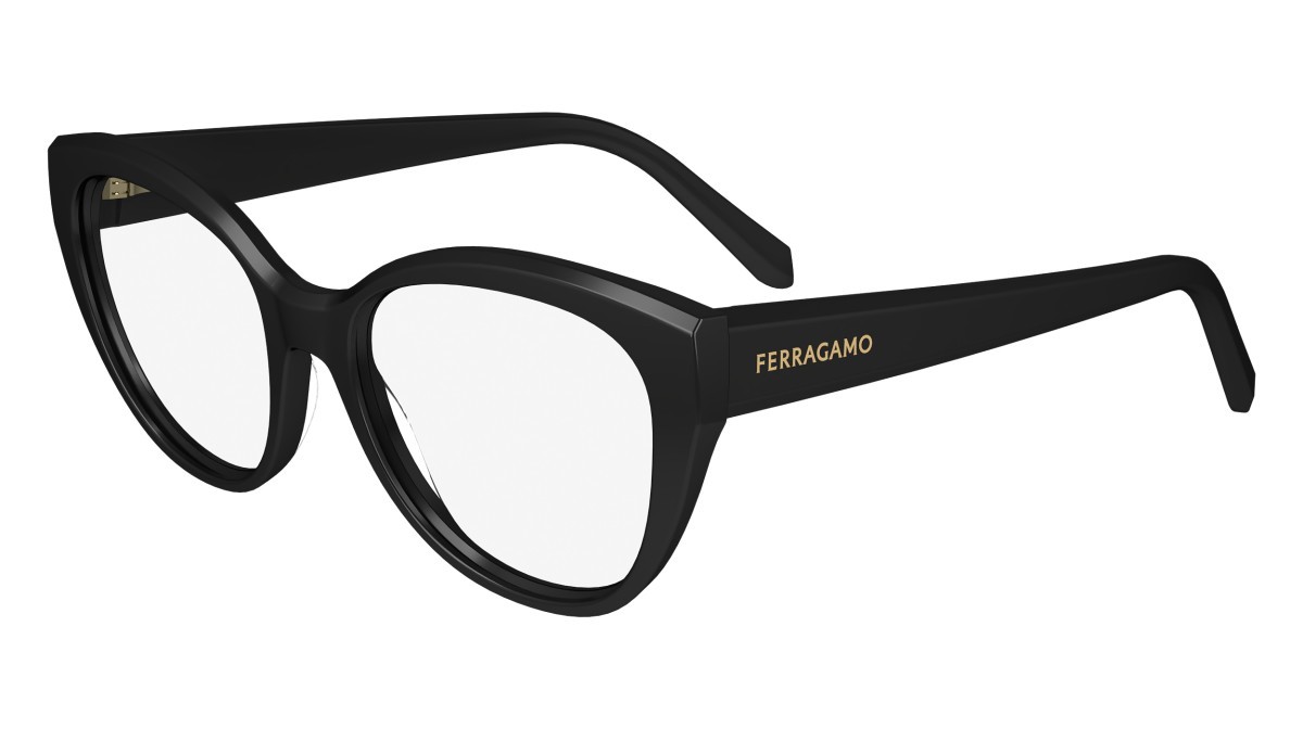 Brillen Salvatore Ferragamo SF2970 (001) farbe black form pantos 