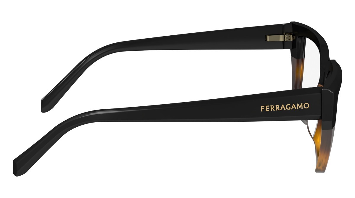 Brillen Salvatore Ferragamo SF2971 (006) farbe black/tortoise form rechteckig 