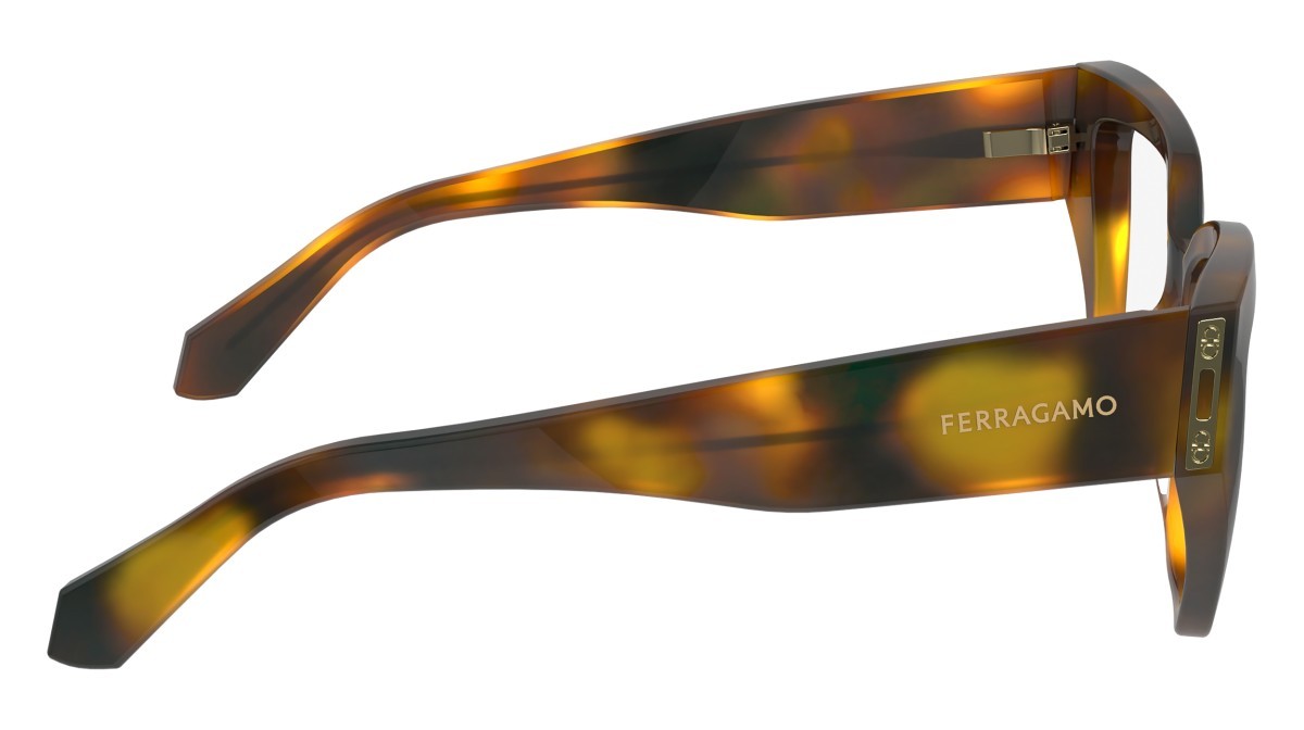 Eyeglasses Salvatore Ferragamo SF2972 (240) color tortoise shape rectangle 