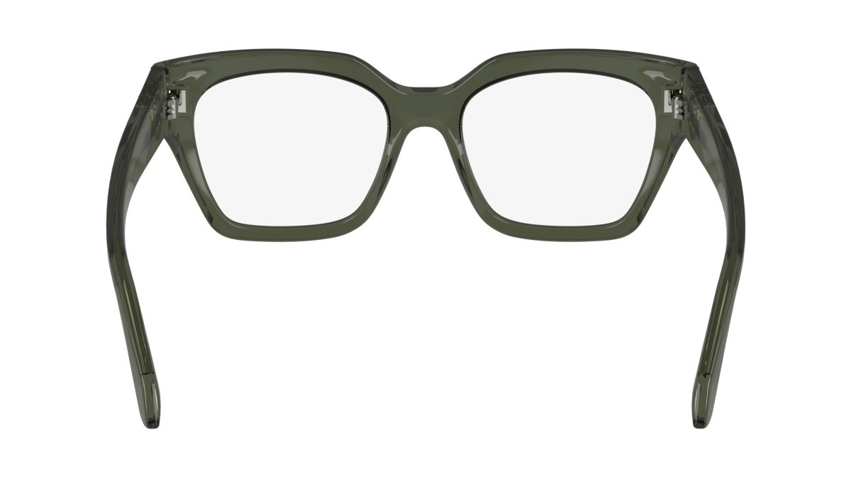 Eyeglasses Salvatore Ferragamo SF2983 (320) color transparent khaki shape rectangle lenses demo