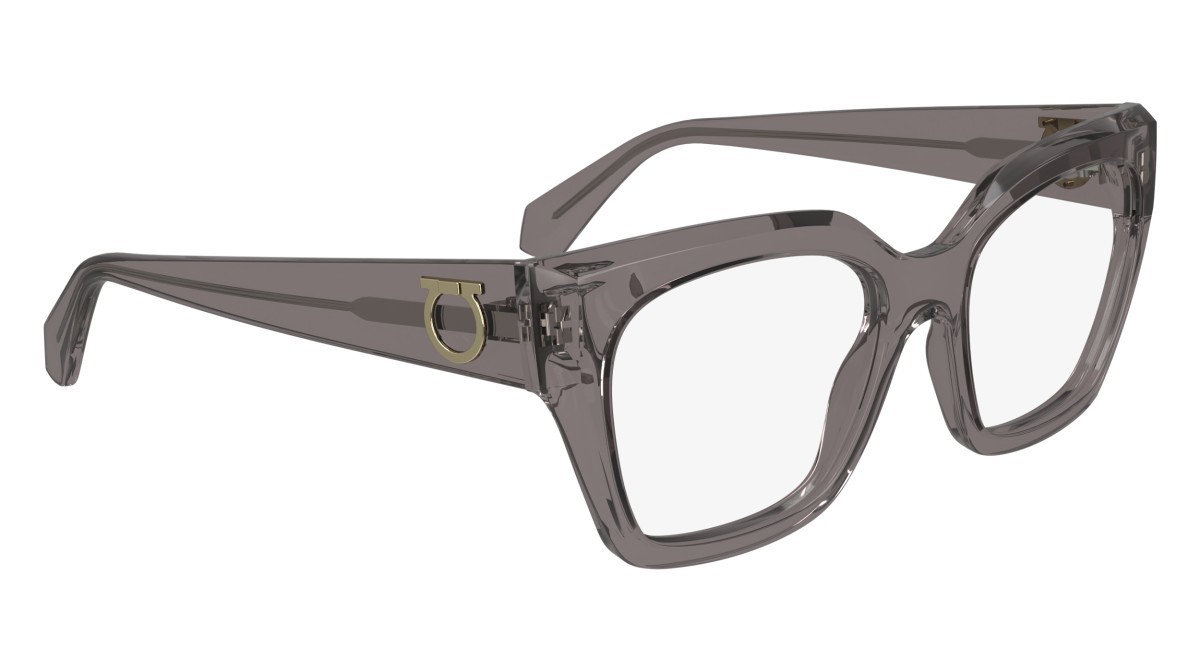 Eyeglasses Salvatore Ferragamo SF2983 (511) color transparent mauve shape rectangle lenses demo