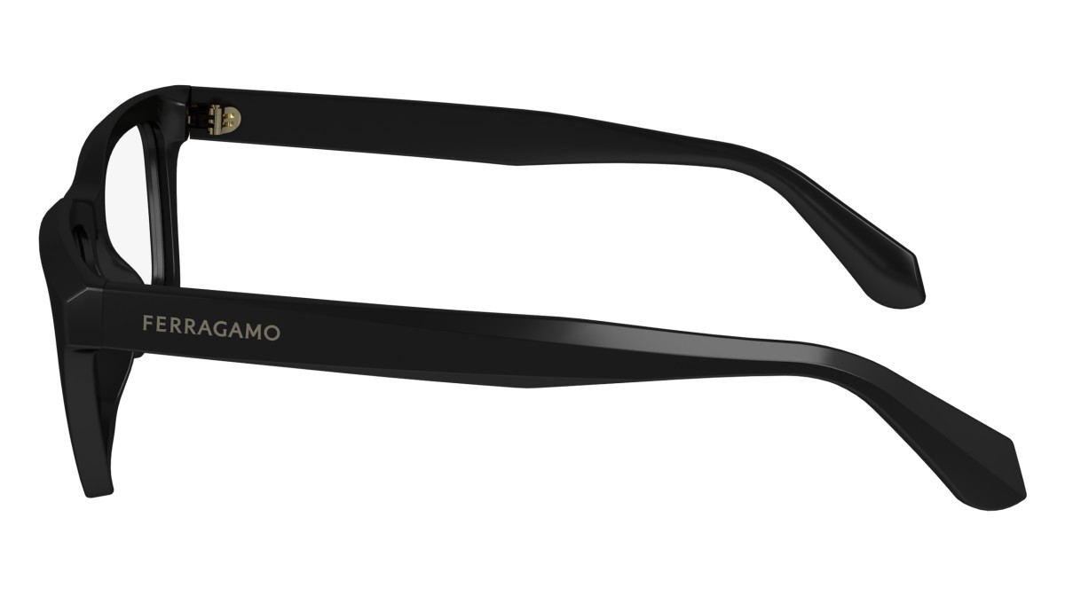 Brillen Salvatore Ferragamo SF2986 (001) farbe black form rechteckig gläser demo