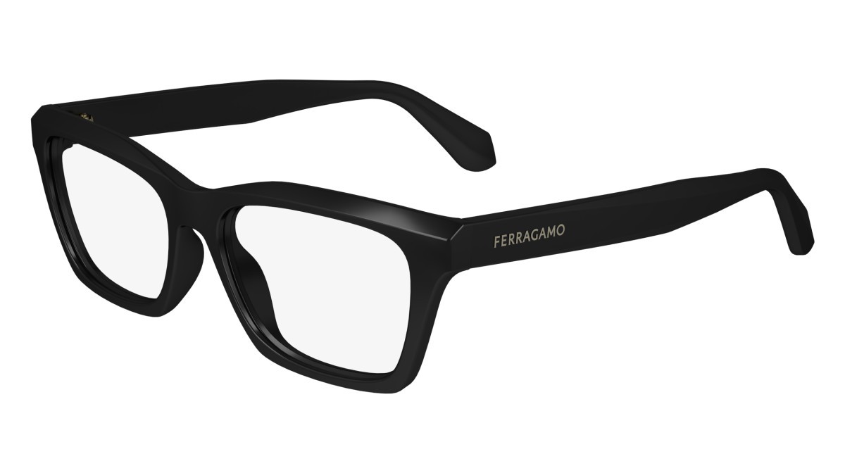 Brillen Salvatore Ferragamo SF2986 (001) farbe black form rechteckig gläser demo