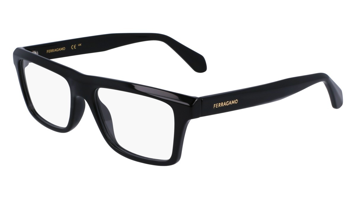 Brillen Salvatore Ferragamo SF2988 (001) farbe black form rechteckig gläser demo
