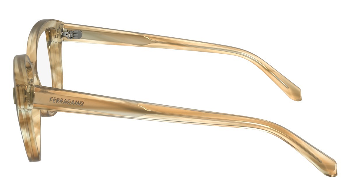 Brillen Salvatore Ferragamo SF2994 (279) farbe striped sand form pantos gläser demo