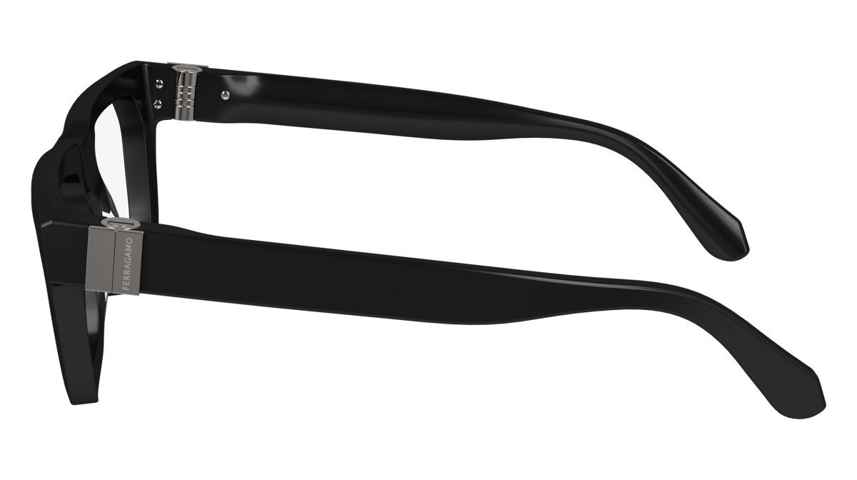 Eyeglasses Salvatore Ferragamo SF2995 (001) color black shape rectangle lenses demo