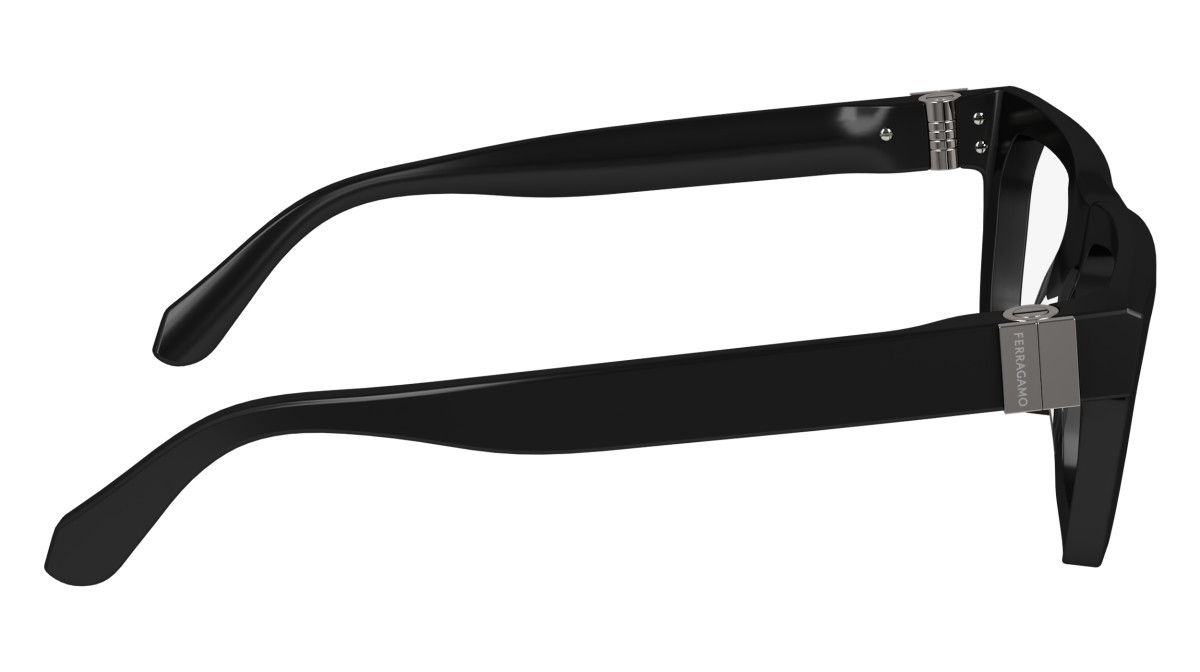 Eyeglasses Salvatore Ferragamo SF2995 (001) color black shape rectangle lenses demo