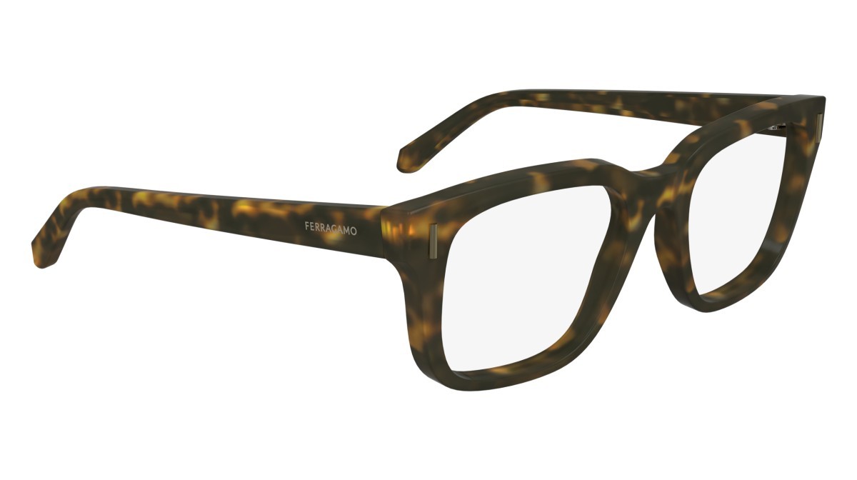 Brillen Salvatore Ferragamo SF2996 (242) farbe dark tortoise form rechteckig gläser demo