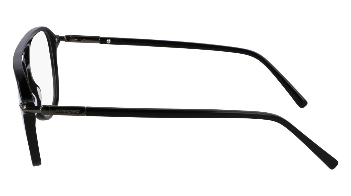 Occhiali da vista Salvatore Ferragamo SF3006 (001) colore black forma navigator lenti black