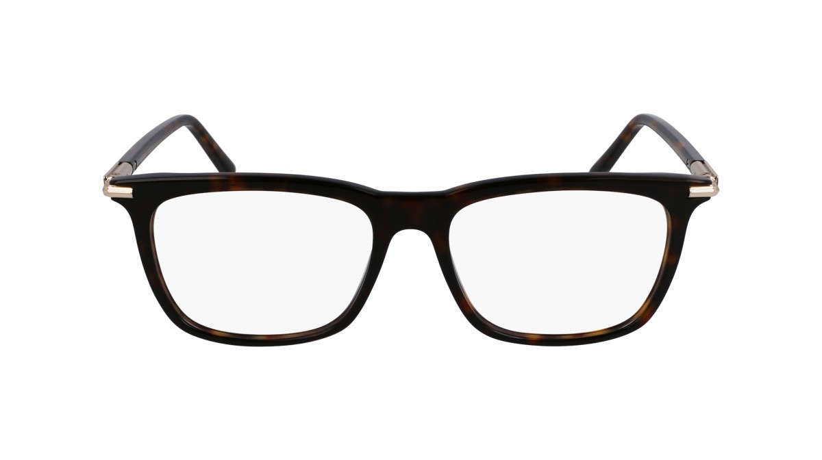 Eyeglasses Salvatore Ferragamo SF3007 (242) color dark tortoise shape rectangle lenses dark tortoise
