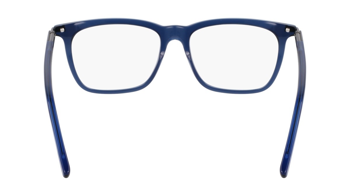 Eyeglasses Salvatore Ferragamo SF3007 (432) color transparent blue shape rectangle lenses transparent blue