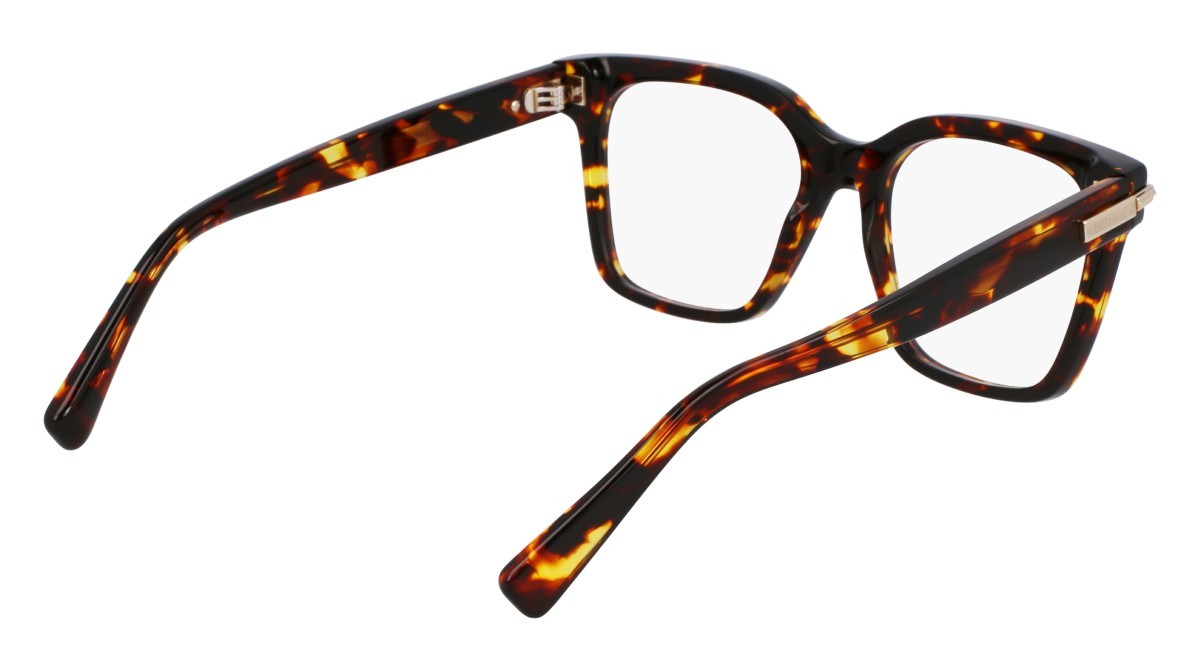 Eyeglasses Salvatore Ferragamo SF3009 (242) color dark tortoise shape rectangle lenses color 2