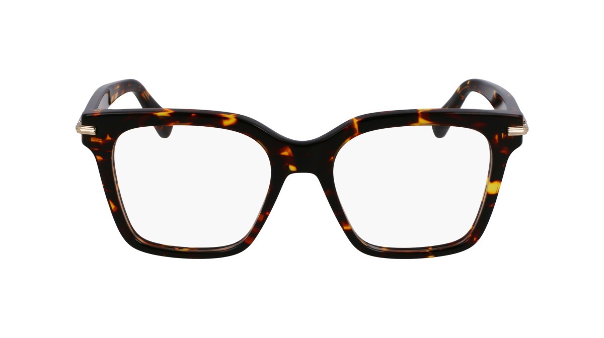 Eyeglasses Salvatore Ferragamo SF3009 (242) color dark tortoise shape rectangle lenses color 2