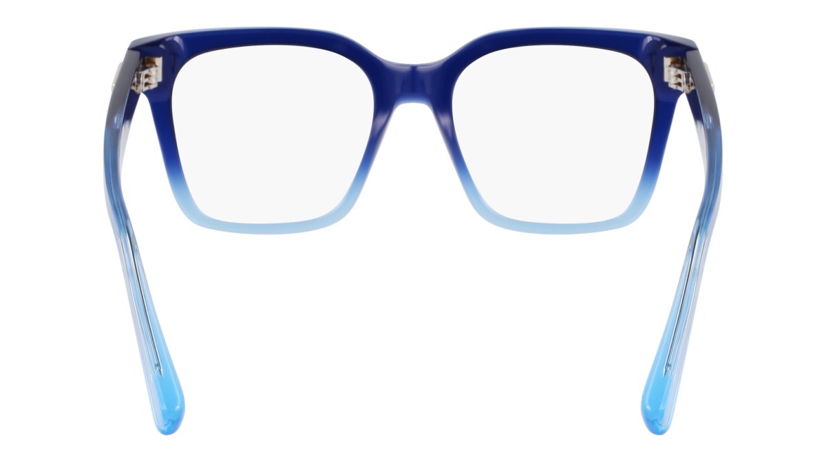 Eyeglasses Salvatore Ferragamo SF3009 (415) color gradient transparent dark blue shape rectangle lenses color 4