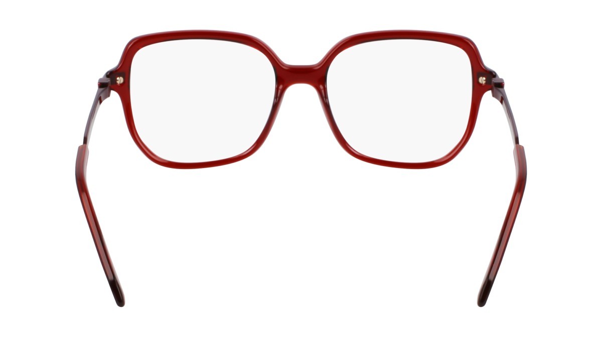 Eyeglasses Salvatore Ferragamo SF3012 (224) color transparent rust shape rectangle lenses color 4