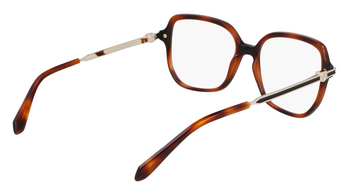 Eyeglasses Salvatore Ferragamo SF3012 (240) color tortoise shape rectangle lenses color 2