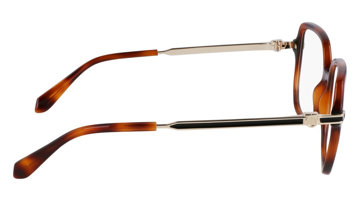 Eyeglasses Salvatore Ferragamo SF3012 (240) color tortoise shape rectangle lenses color 2