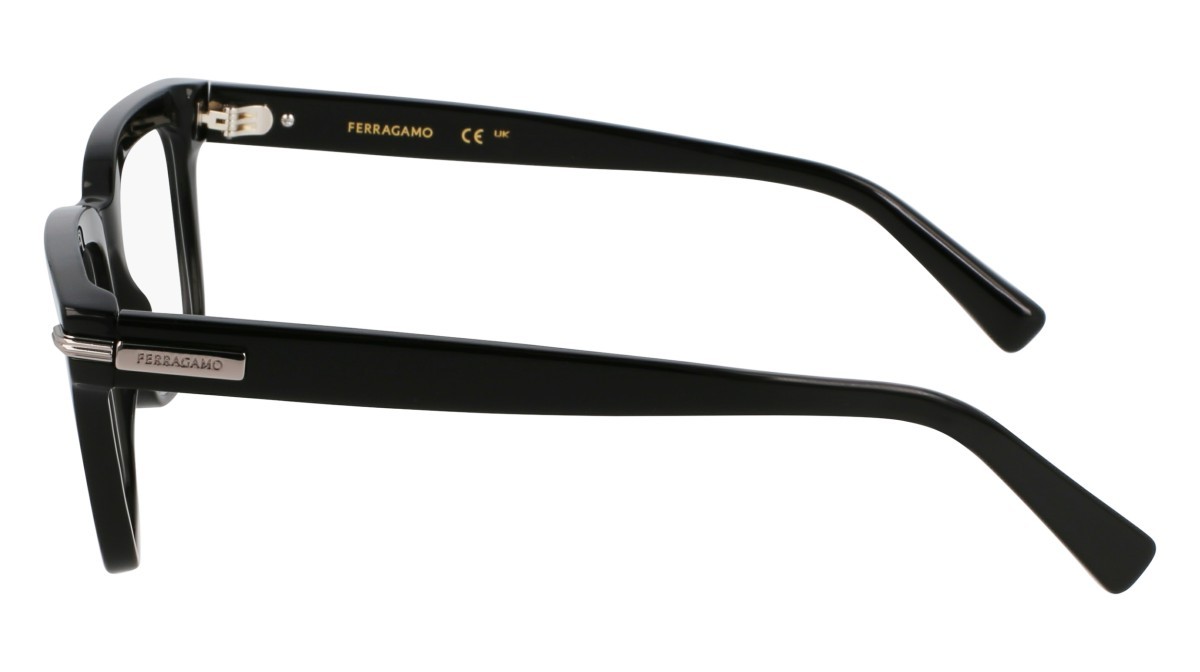 Eyeglasses Salvatore Ferragamo SF3014 (001) color black shape rectangle lenses color 1
