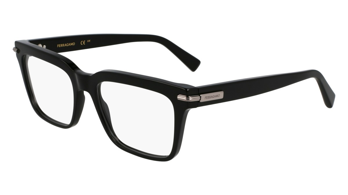 Eyeglasses Salvatore Ferragamo SF3014 (001) color black shape rectangle lenses color 1