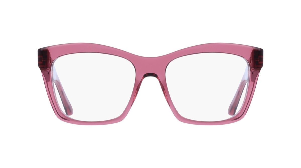 Brillen Salvatore Ferragamo SF3022 (655) farbe transparent wine form rechteckig gläser colore - 3