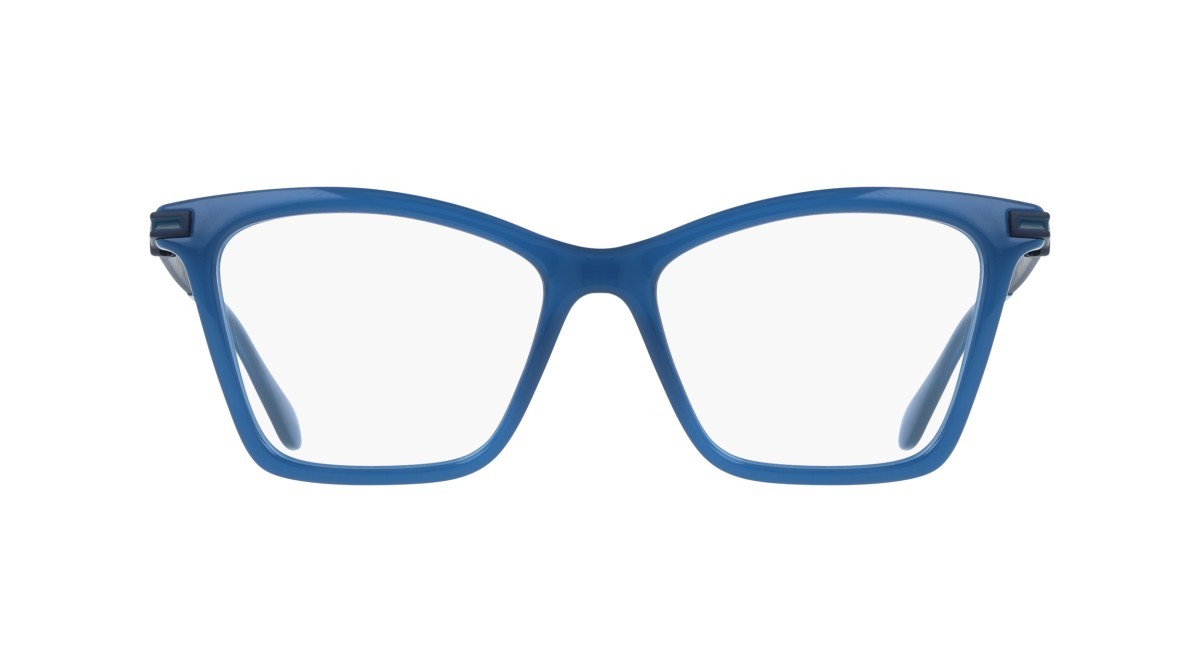 Eyeglasses Salvatore Ferragamo SF3024 (423) color opaline blue shape cat eye lenses colore - 4
