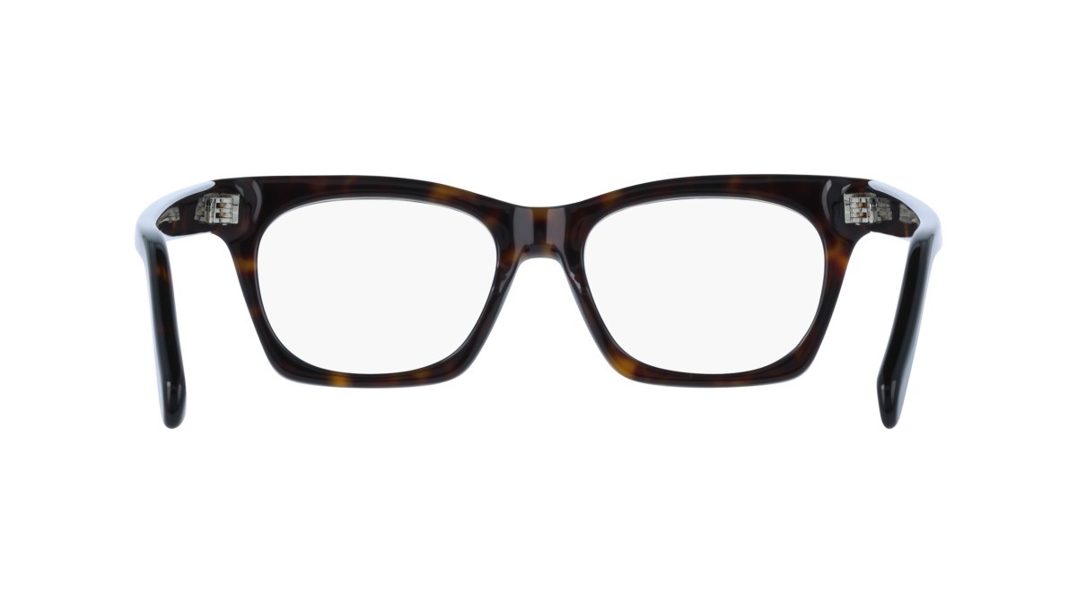 Eyeglasses Salvatore Ferragamo SF3025 (242) color dark tortoise shape rectangle lenses colore - 2