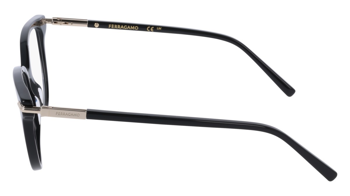 Occhiali da vista Salvatore Ferragamo SF3026 (001) colore black forma farfalla 