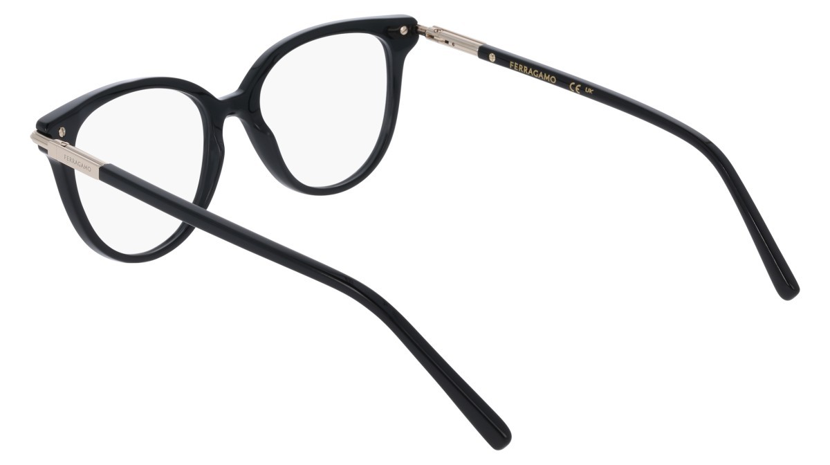 Occhiali da vista Salvatore Ferragamo SF3026 (001) colore black forma farfalla 