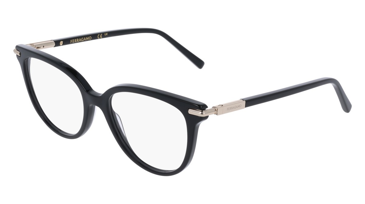 Occhiali da vista Salvatore Ferragamo SF3026 (001) colore black forma farfalla 