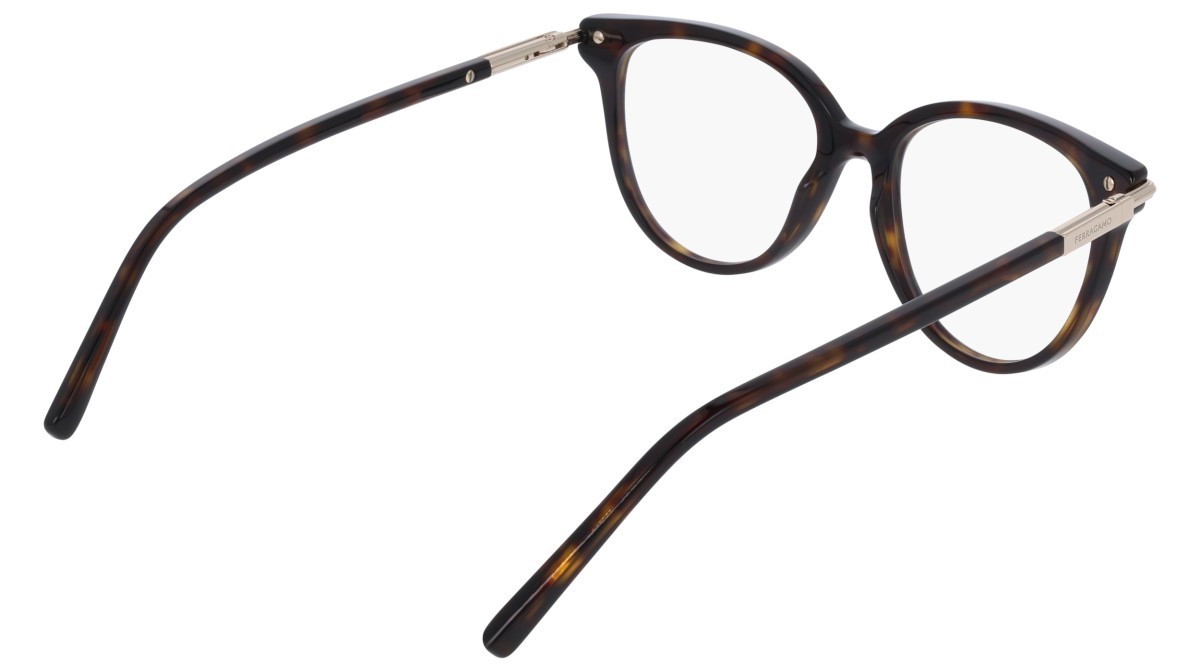 Eyeglasses Salvatore Ferragamo SF3026 (242) color dark tortoise shape butterfly 
