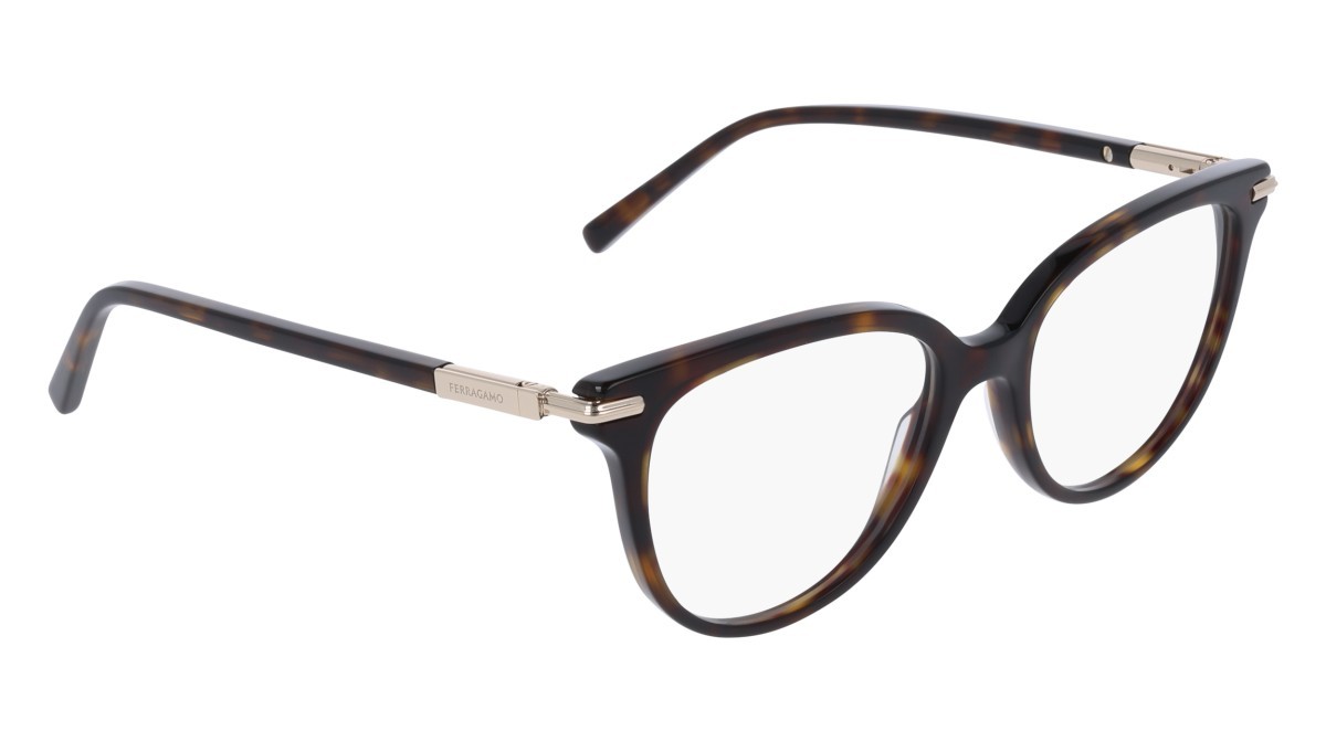 Eyeglasses Salvatore Ferragamo SF3026 (242) color dark tortoise shape butterfly 
