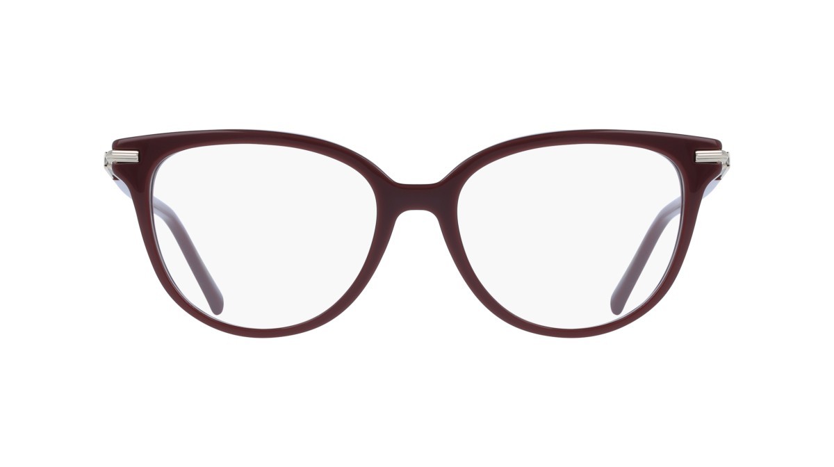 Eyeglasses Salvatore Ferragamo SF3026 (606) color burgundy shape butterfly 