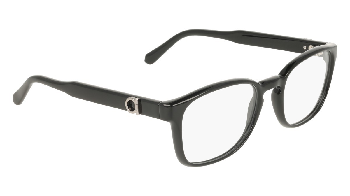 Occhiali da vista Salvatore Ferragamo SF3027E (001) colore black forma pantos lenti colore - 1