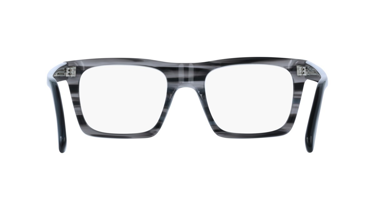 Eyeglasses Salvatore Ferragamo SF3029 (014) color striped grey shape rectangle lenses colore - 2