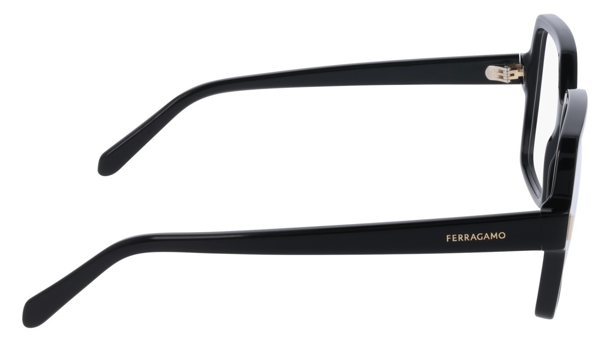 Eyeglasses Salvatore Ferragamo SF3031 (001) color black shape square lenses colore - 1